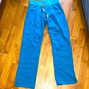 Figs scrub pants. Teal
